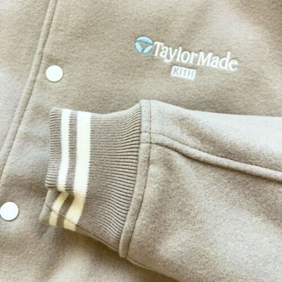 KITH x Taylormade Golf Tour Varsity Jacket - Large Wool Made In Italy Rare - Picture 4 of 12